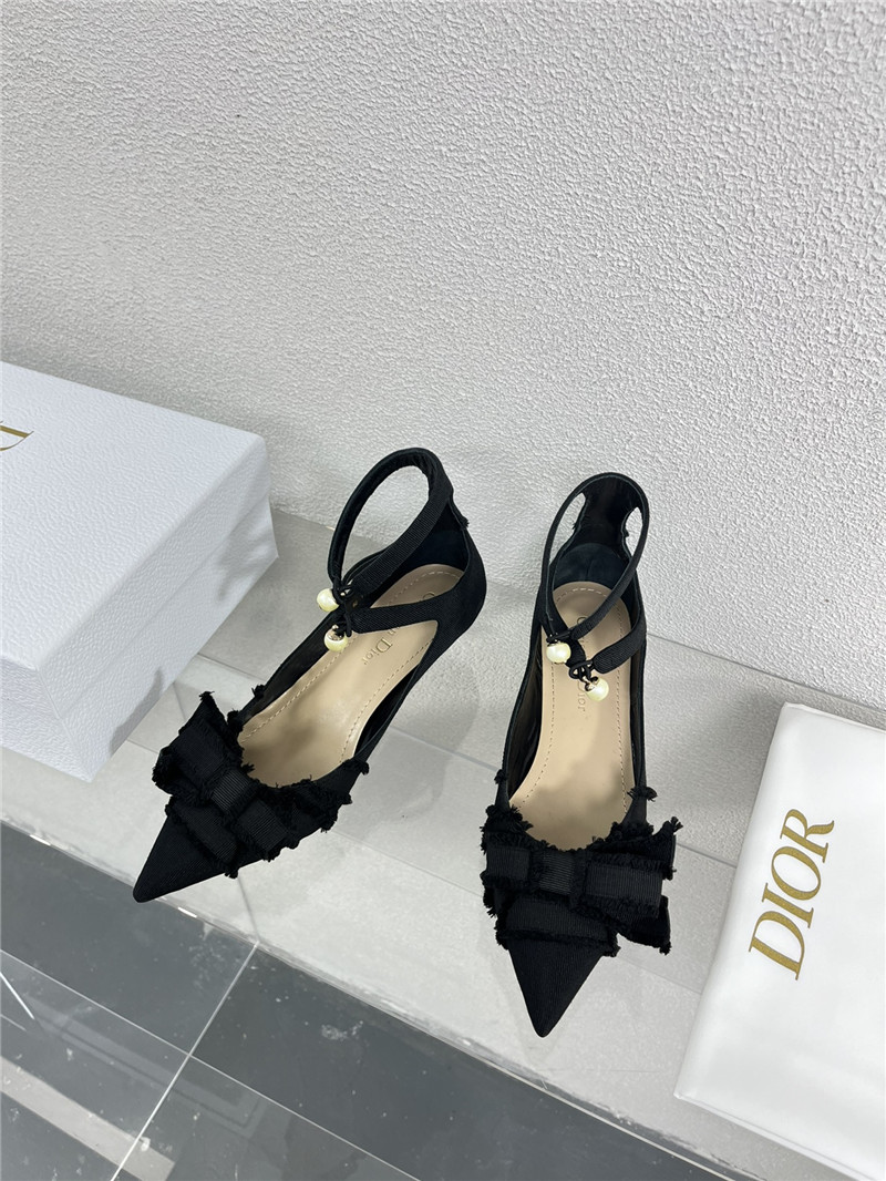 D10r bow cd embroidery series sandals best replica shoes website