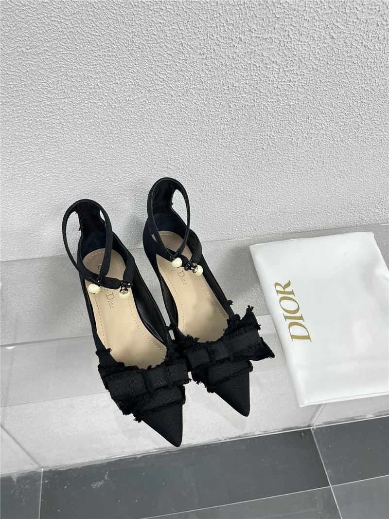 D10r bow cd embroidery series sandals best replica shoes website