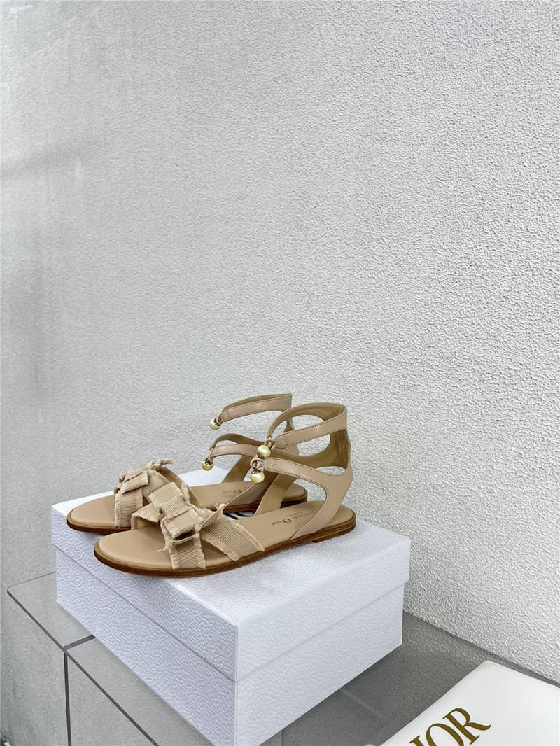 D10r bow cd embroidery series sandals best replica shoes website