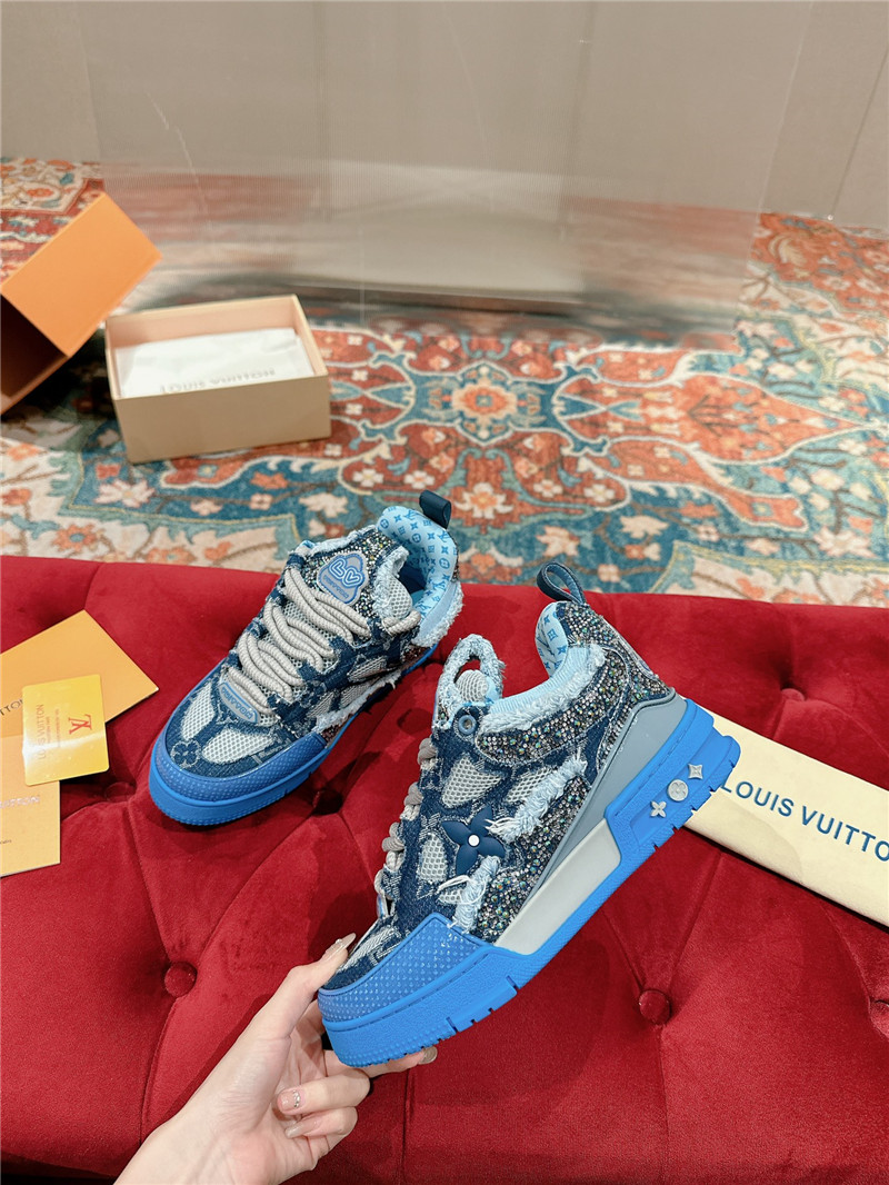 l0vis Vvtt0n lv skate trainers in blue