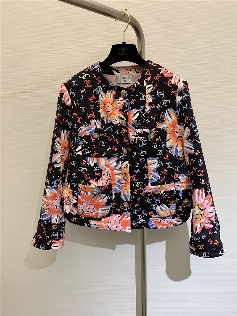 Ch**el new color   colorful coat replicas clothes