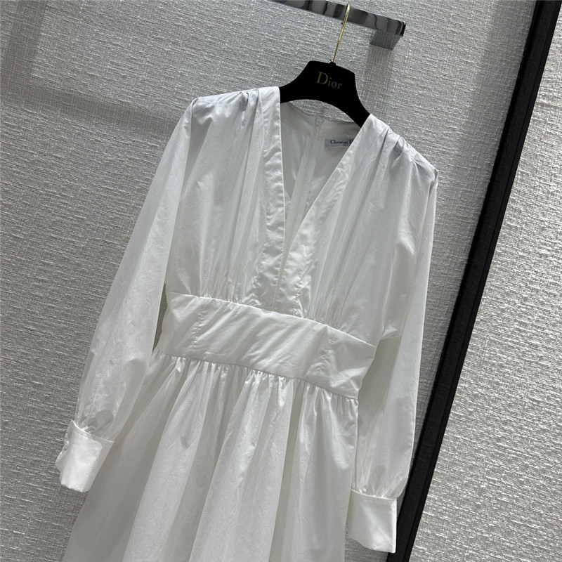 D10r maxi white dress replica designer clothes