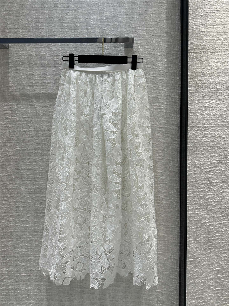 D10r water soluble floral fabric skirt replica d&g clothing