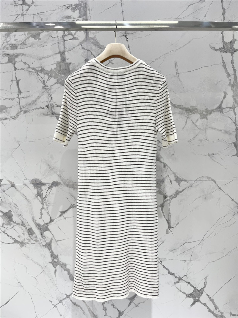 M1um1u knitted short-sleeved dress replica clothes