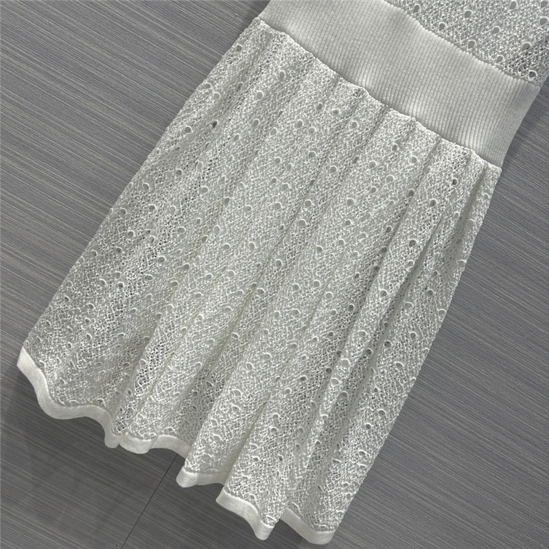 Ch**el hollow woven vest dress replica d&g clothing