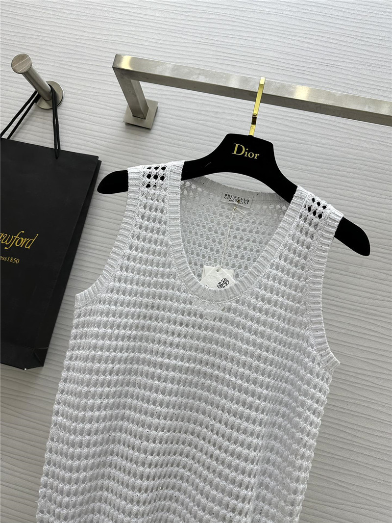 BC sleeveless knitted vest replica designer clothes