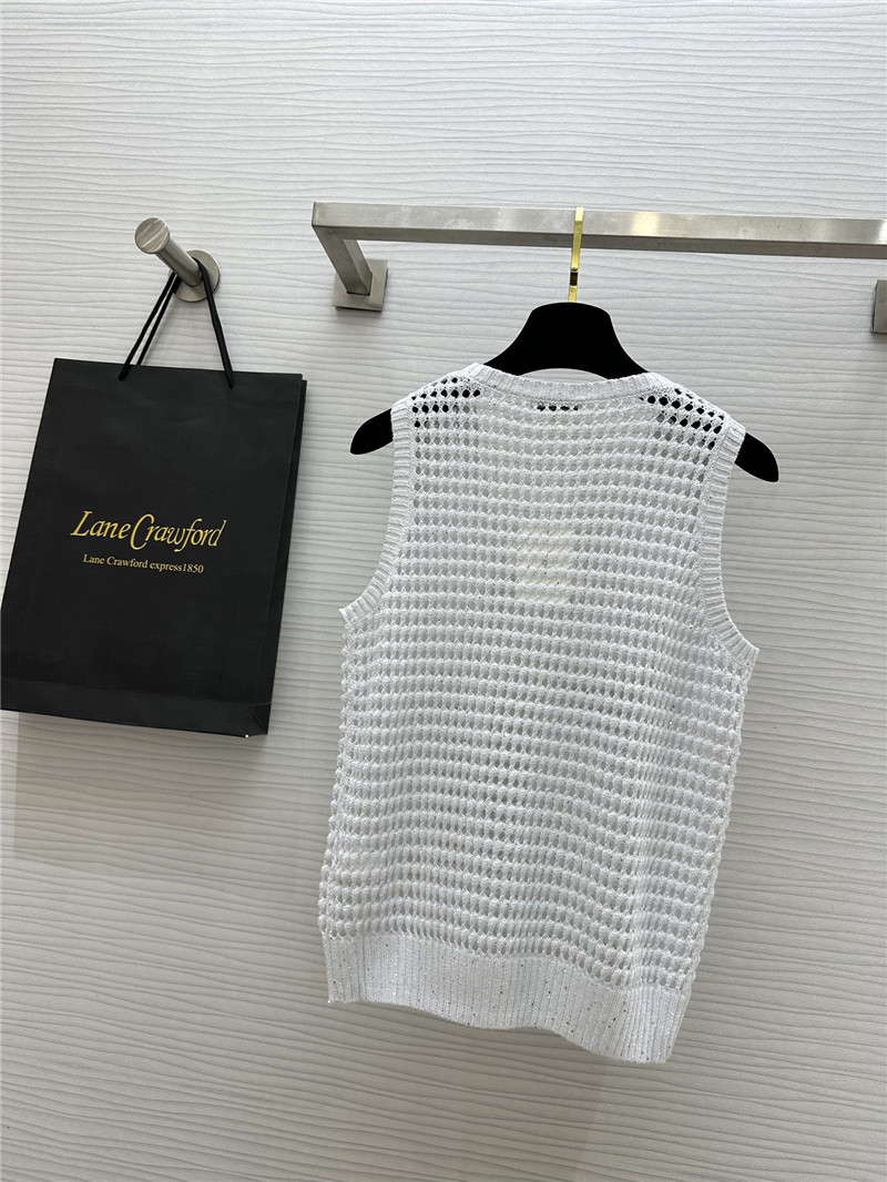 BC sleeveless knitted vest replica designer clothes