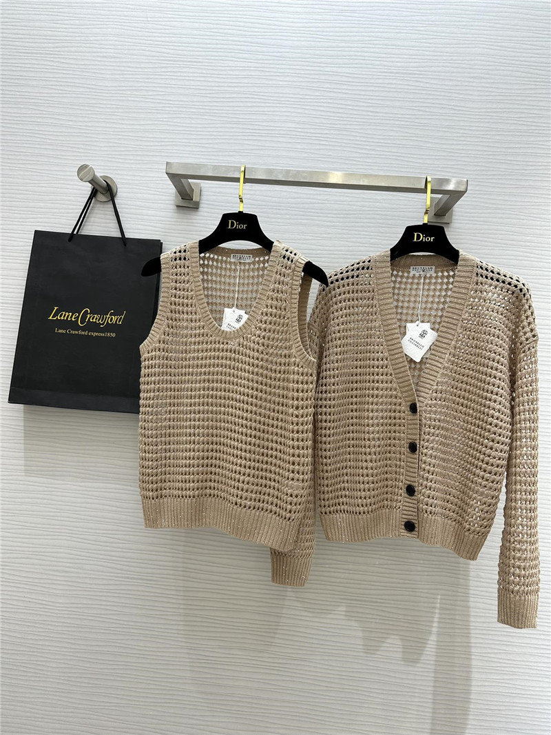 BC sleeveless knitted vest replica designer clothes