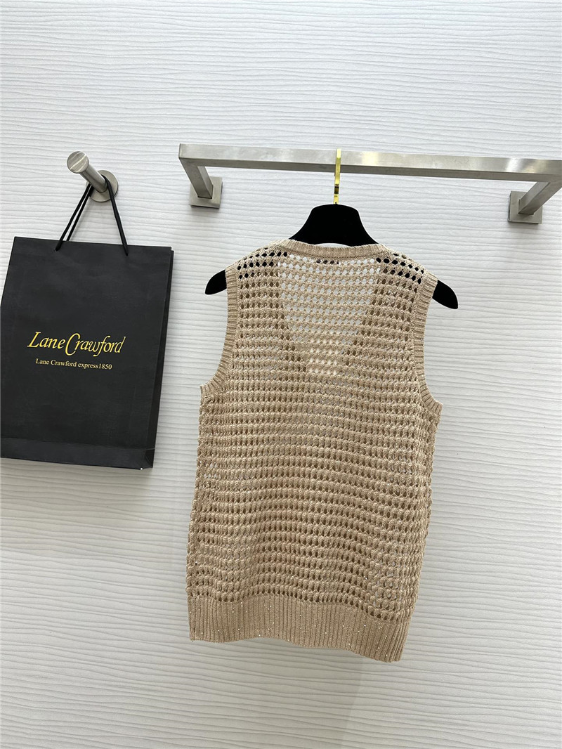BC sleeveless knitted vest replica designer clothes