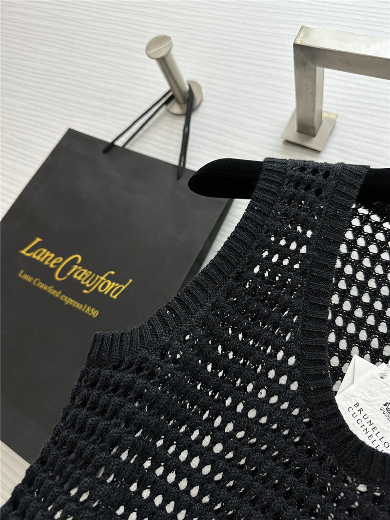 BC sleeveless knitted vest replica designer clothes