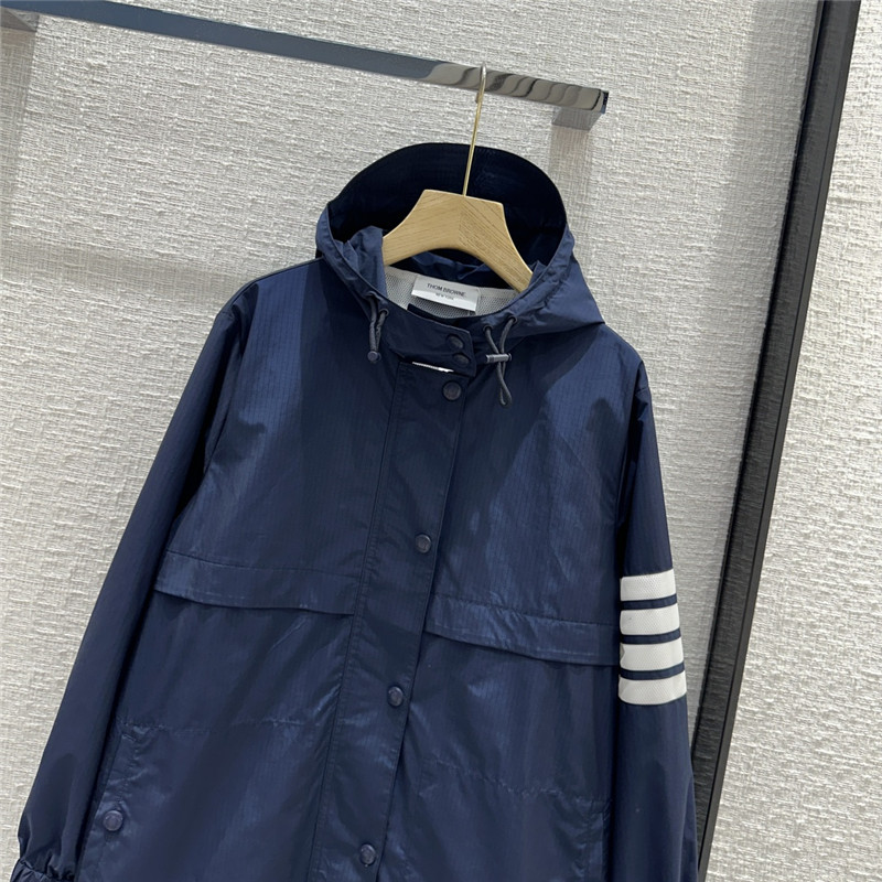 Thom Browne long trench coat replica d&g clothing