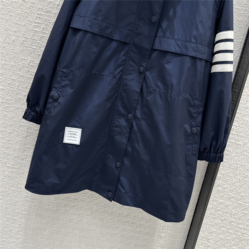 Thom Browne long trench coat replica d&g clothing