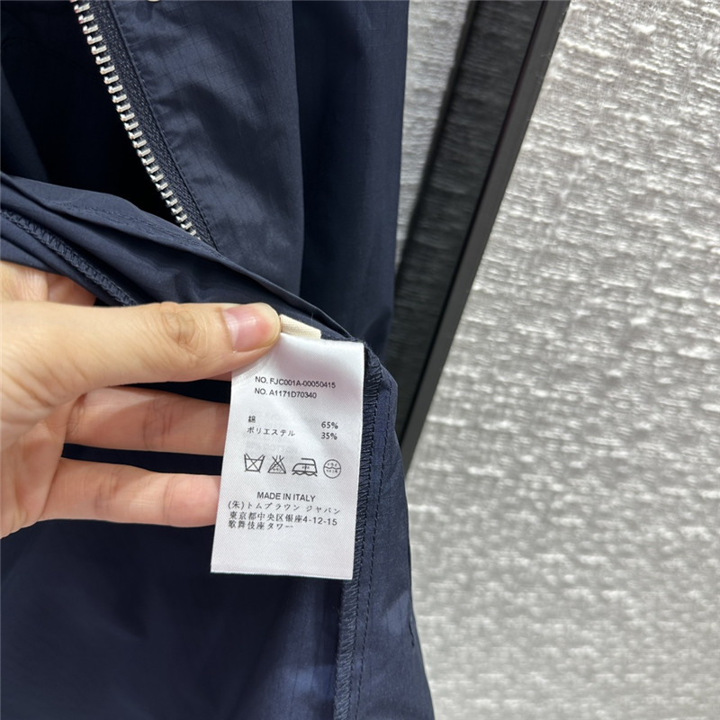 Thom Browne long trench coat replica d&g clothing