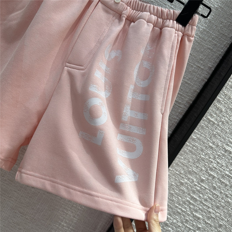 l0vis Vvtt0n lv printed logo sports suit replica clothes