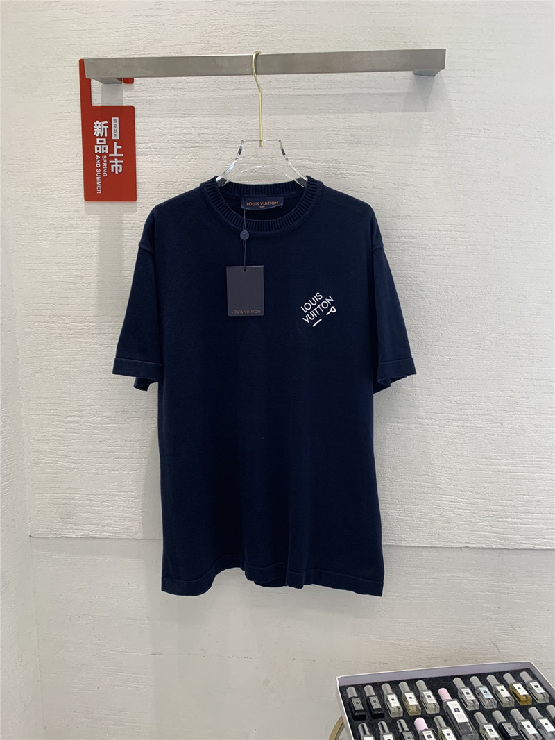 l0vis Vvtt0n lv fluorescent letter pin short sleeve replica clothing