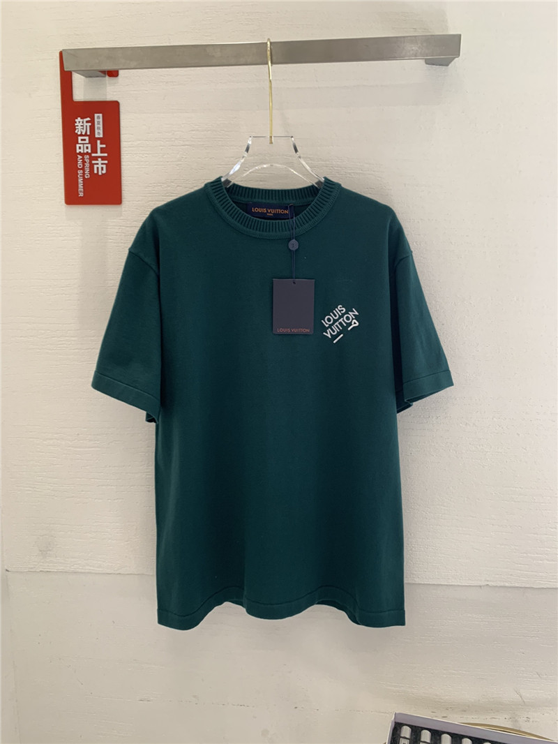 l0vis Vvtt0n lv fluorescent letter pin short sleeve replica clothing