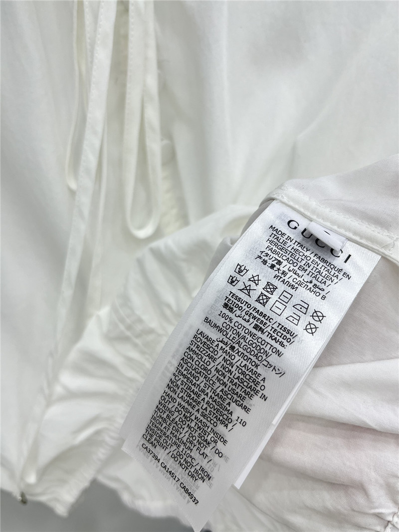 Gucci tencel cotton shirt replica clothes