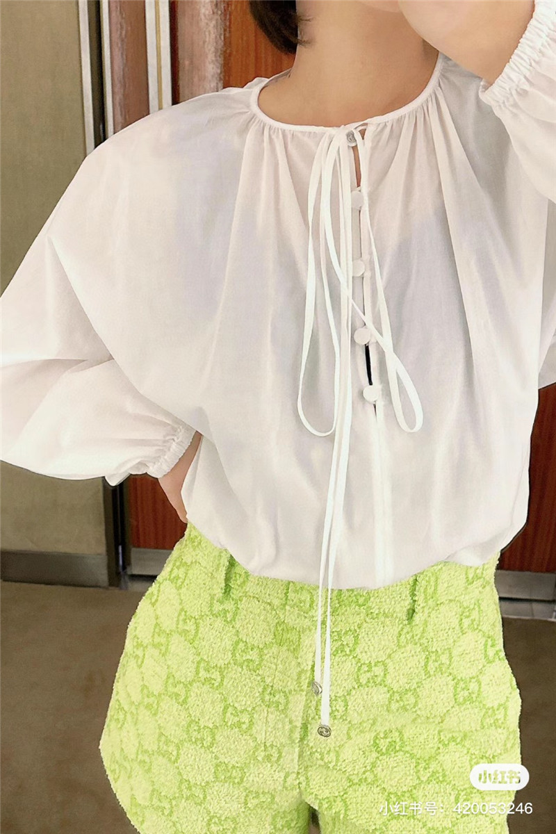 Gucci tencel cotton shirt replica clothes