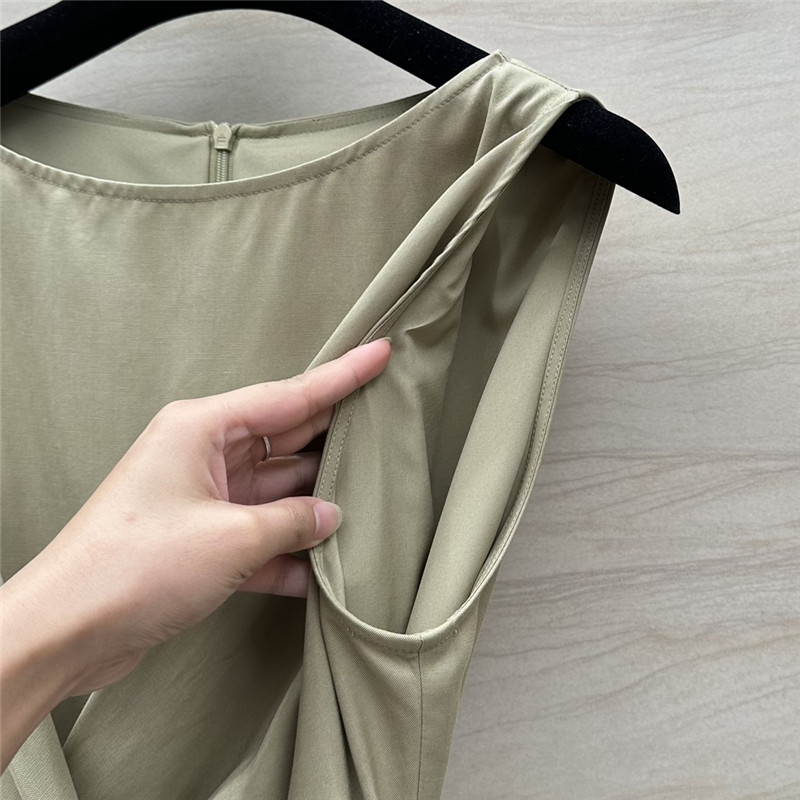 BC waistcoat strap slit dress replica d&g clothing