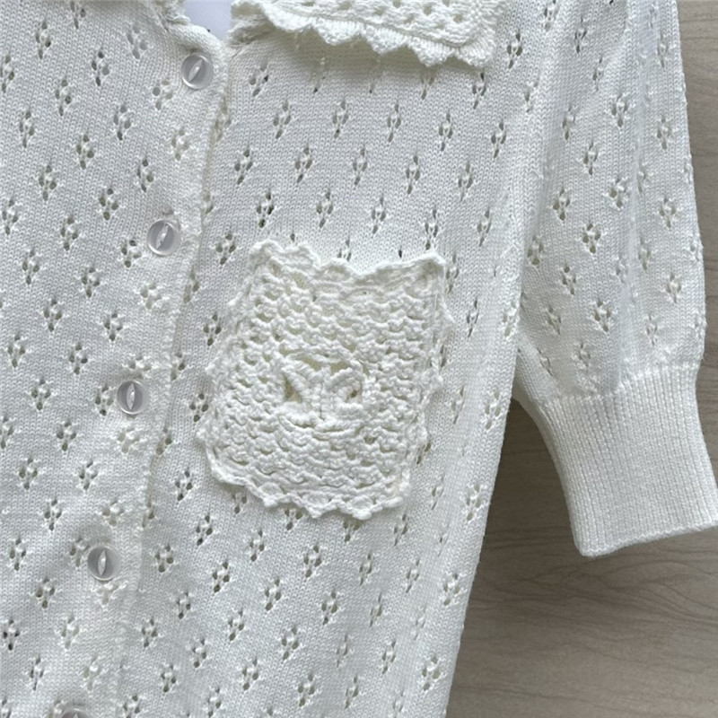 Ce1i*e knitted short-sleeved top replica clothes