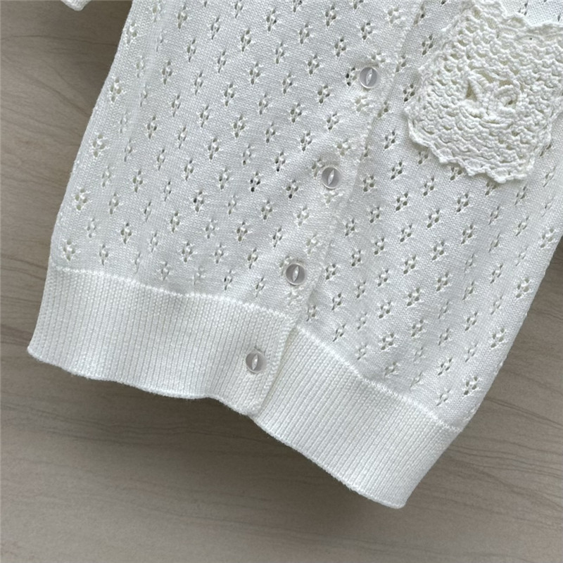 Ce1i*e knitted short-sleeved top replica clothes