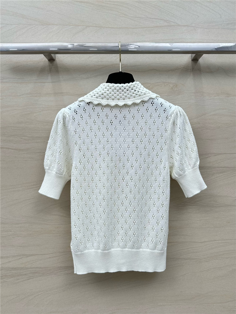 Ce1i*e knitted short-sleeved top replica clothes