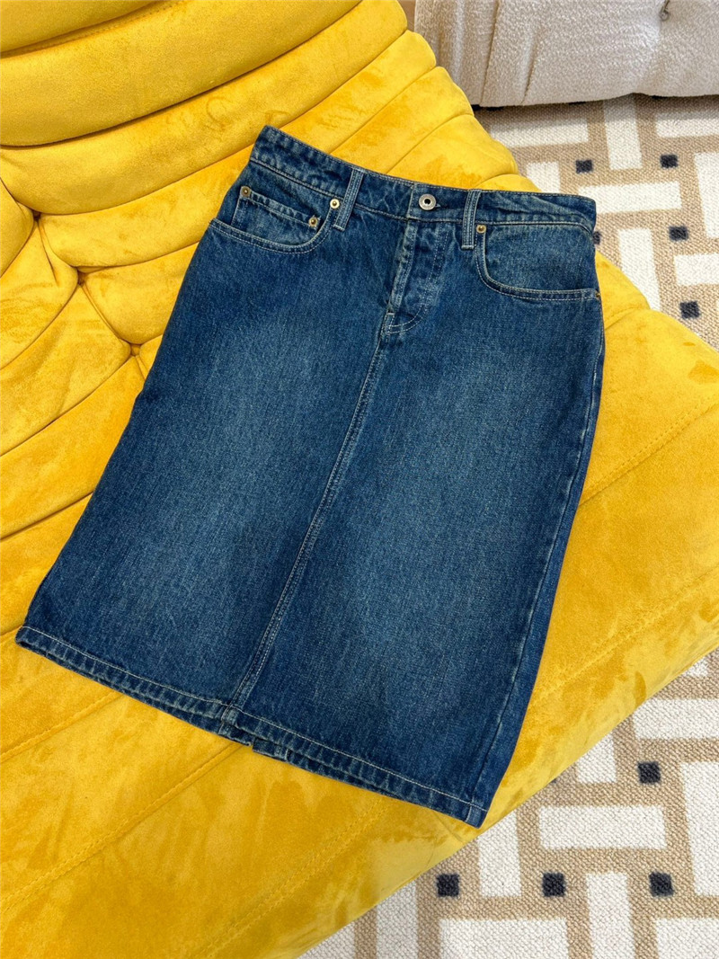 M1um1u denim skirt cheap replica designer clothes