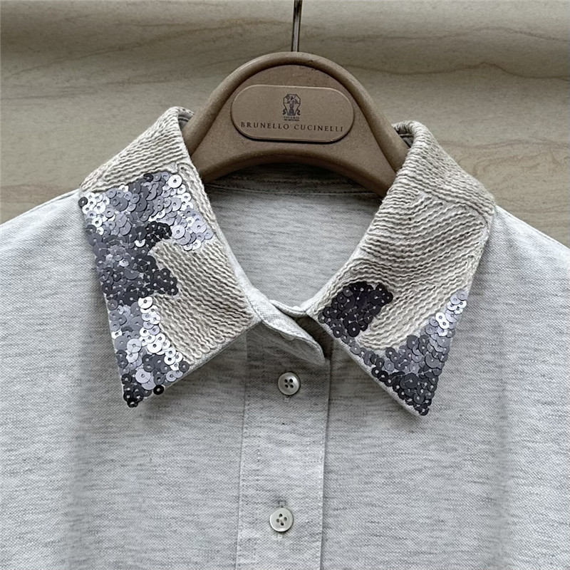 BC rope sequin collar polo T-shirt replica clothes