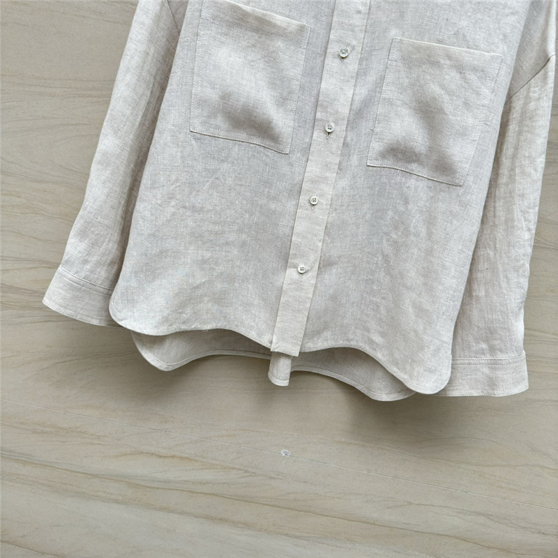 BC rope sequin collar linen shirt replica d&g clothing