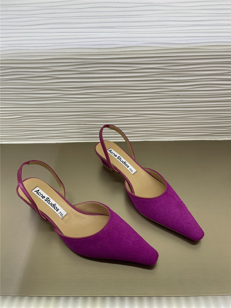 acne studios kitten heels replica designer shoes