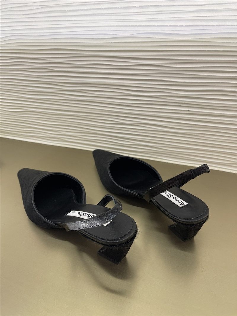 acne studios kitten heels replica designer shoes