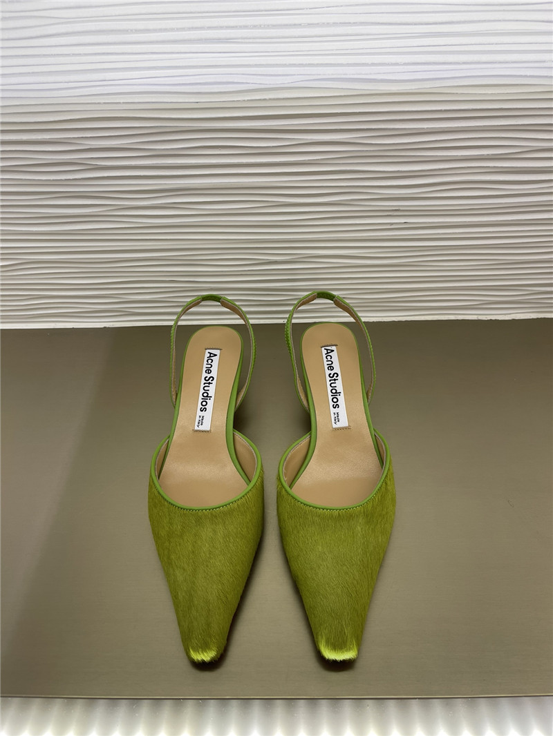 acne studios kitten heels replica designer shoes