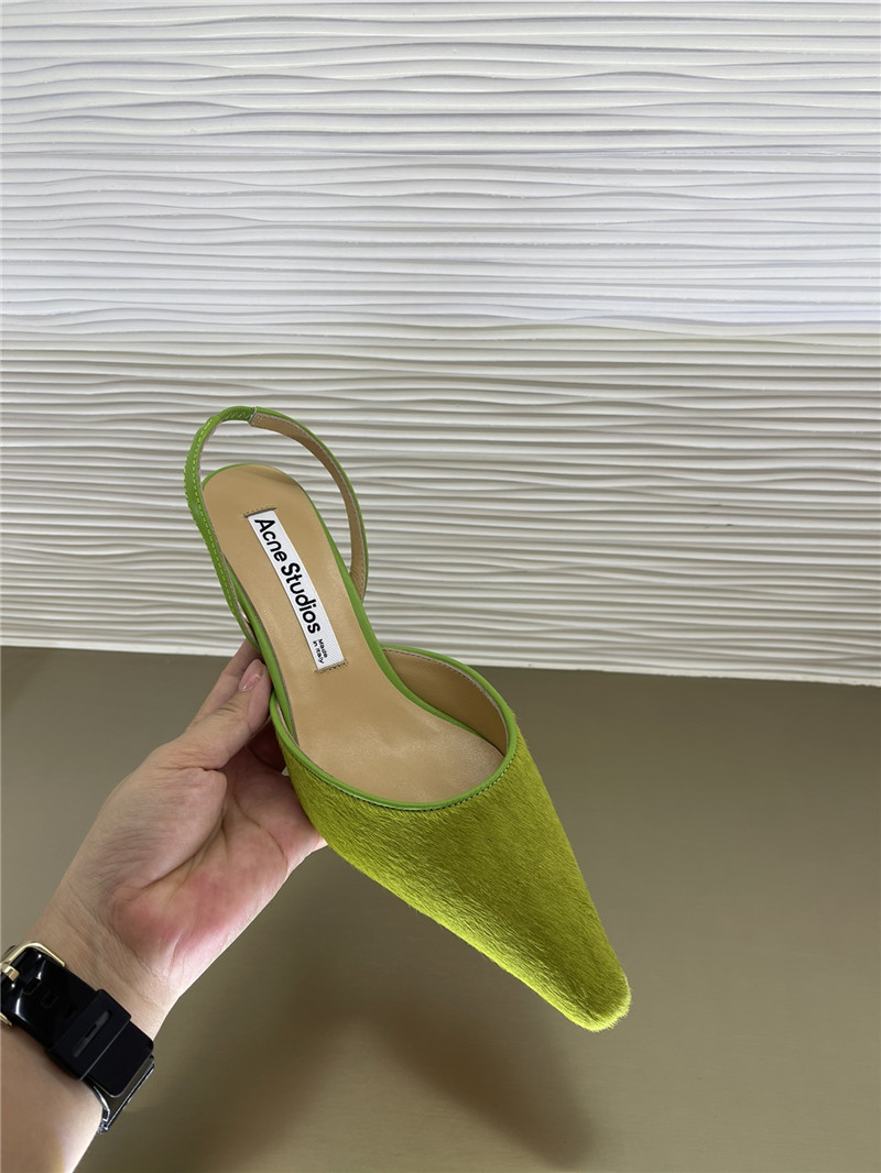 acne studios kitten heels replica designer shoes