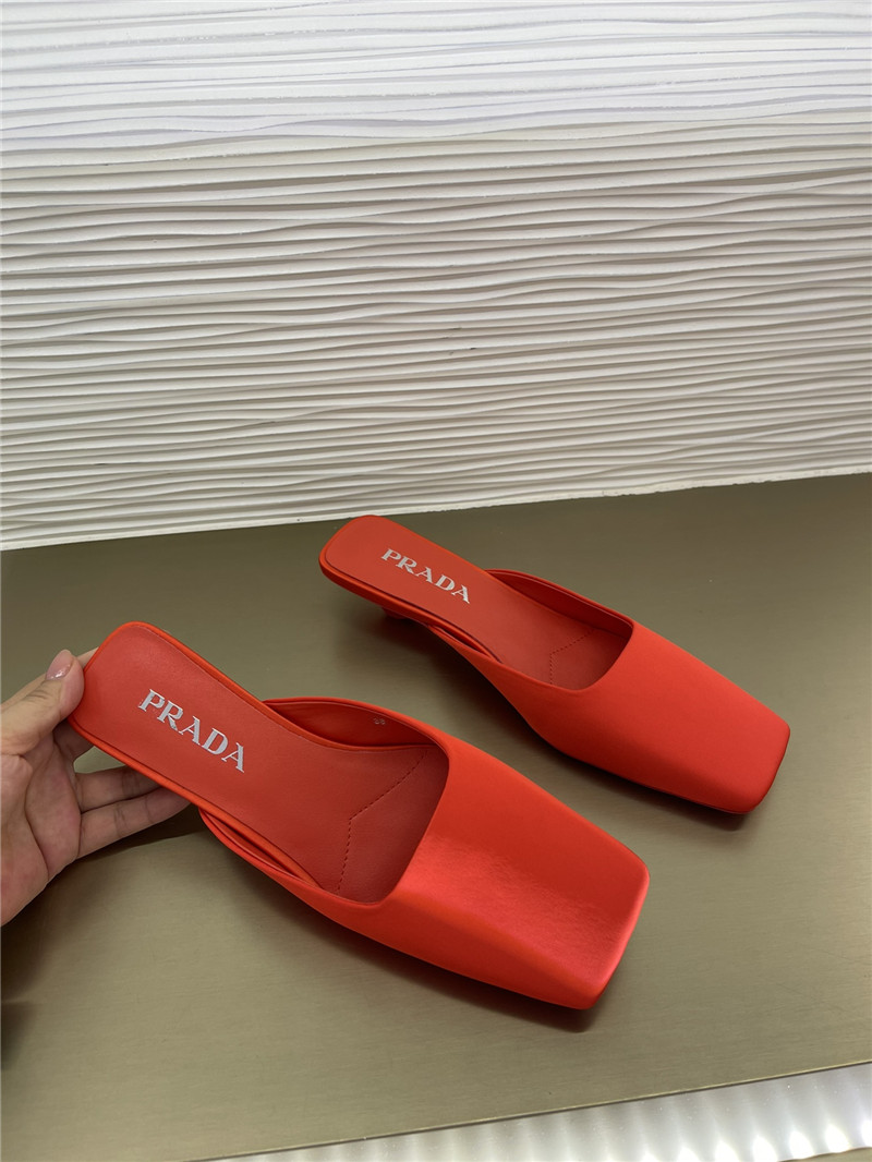 prada genuine leather injection logo and semi-trail replica shoes