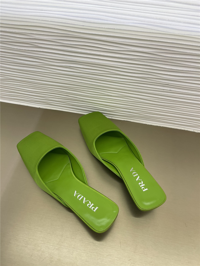 Pra*a genuine leather injection logo and semi-trail replica shoes