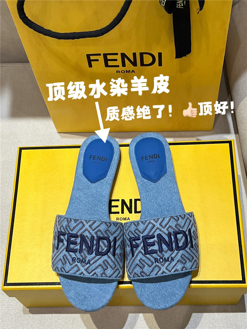 F**di new slippers best replica shoes website