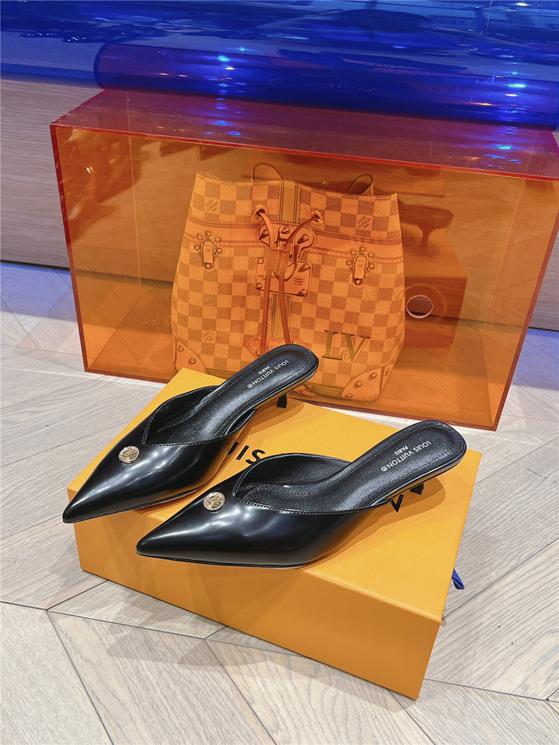 l0vis Vvtt0n lv pointed toe high heel sandals replica shoes