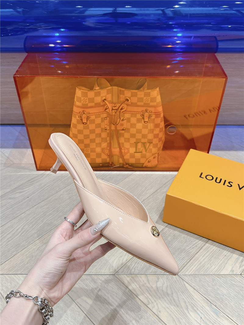 l0vis Vvtt0n lv pointed toe high heel sandals replica shoes