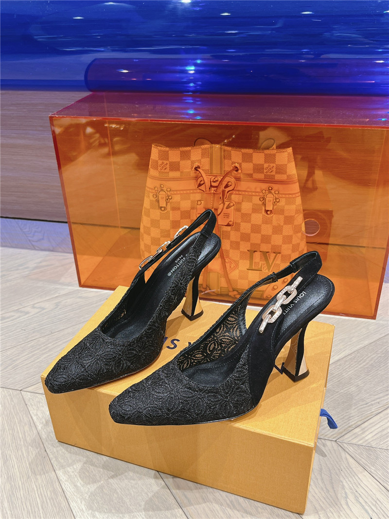 l0vis Vvtt0n lv leaky high heel sandals replica designer shoes