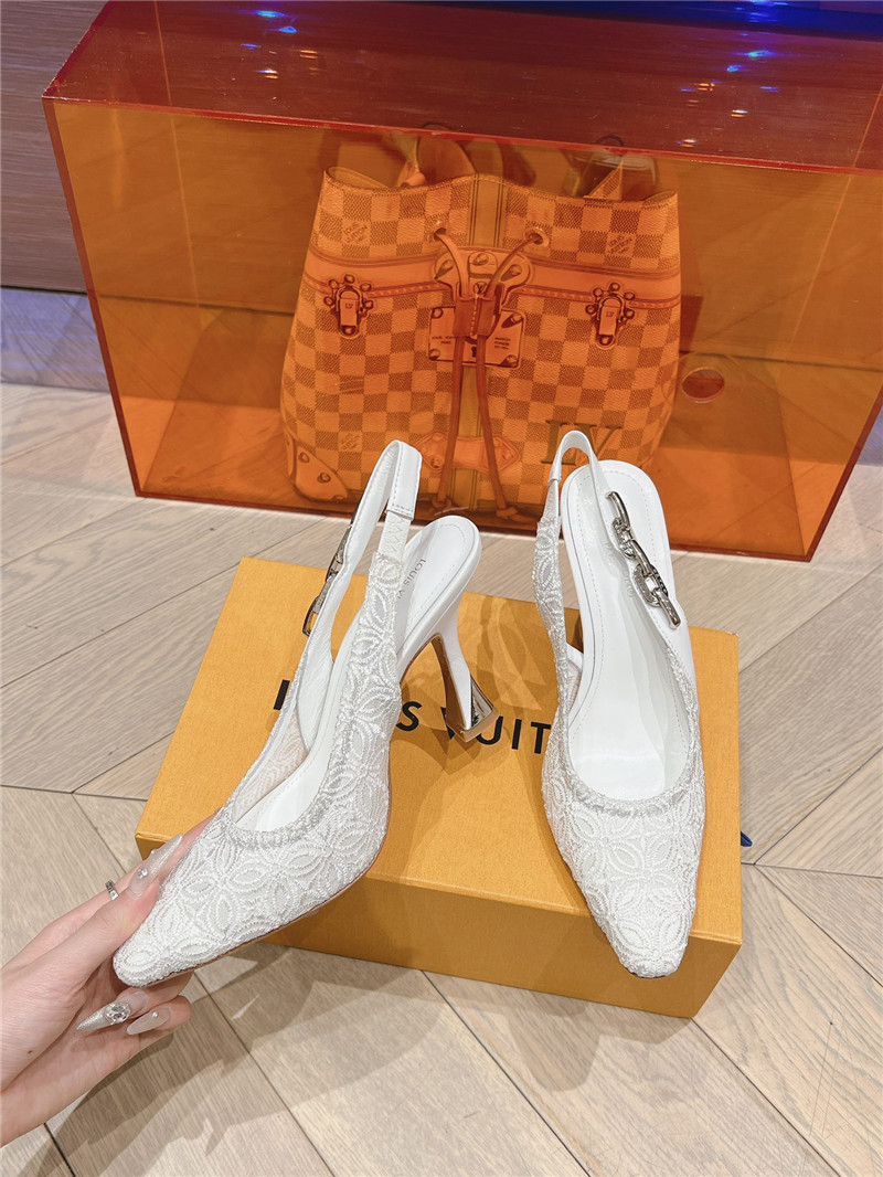 l0vis Vvtt0n lv leaky high heel sandals replica designer shoes