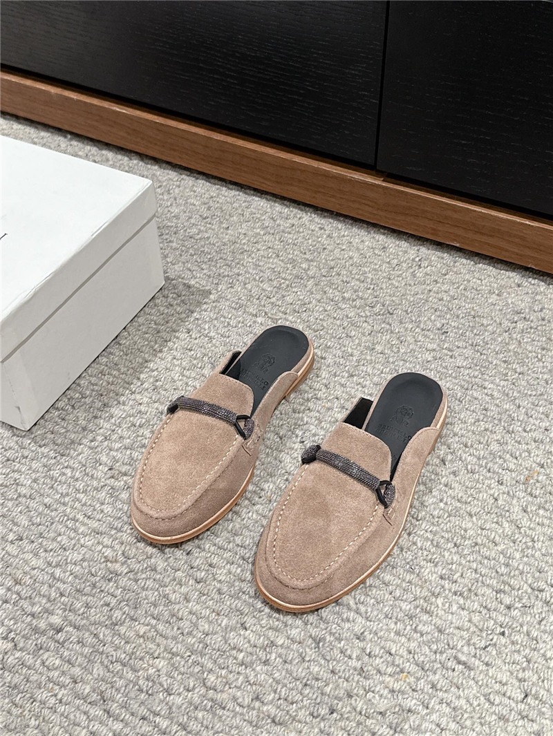 BC Flat Slippers for Women in Brown