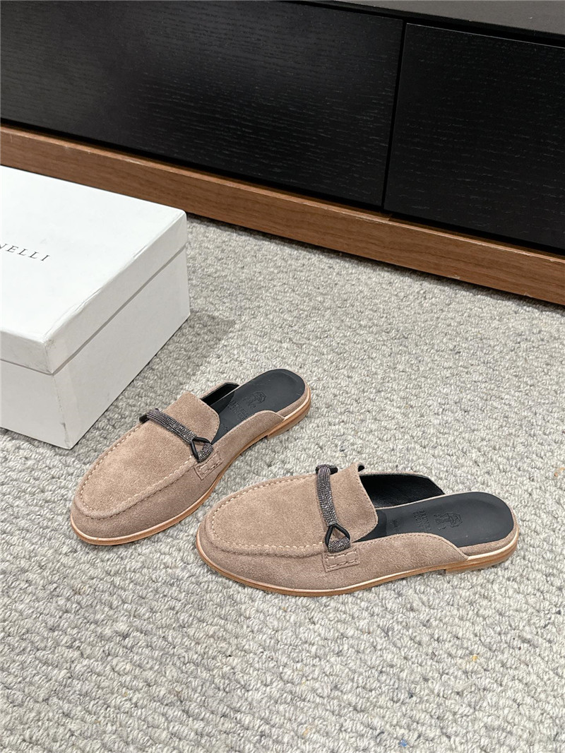 BC Flat Slippers for Women in Brown