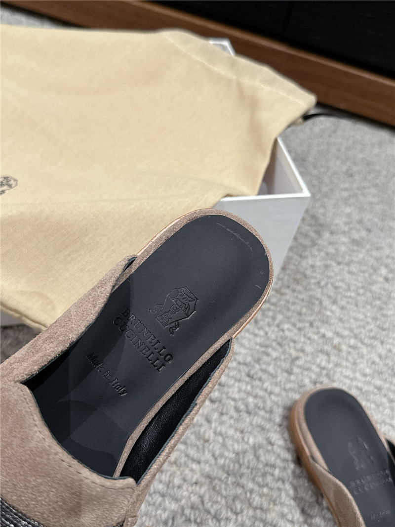 BC Flat Slippers for Women in Brown