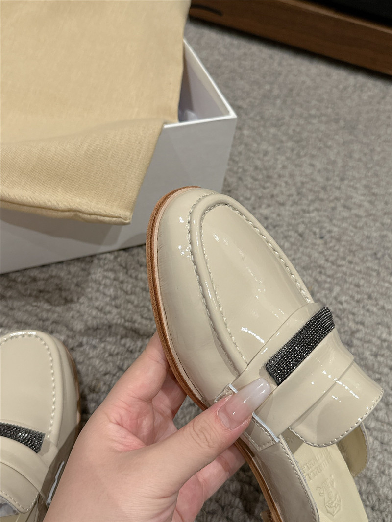 BC Patent Leather Flat Slides