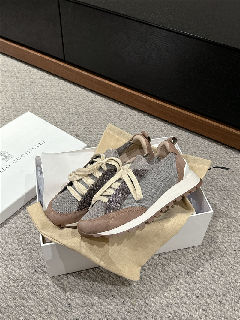 BC Brown Platform Sneakers for Women
