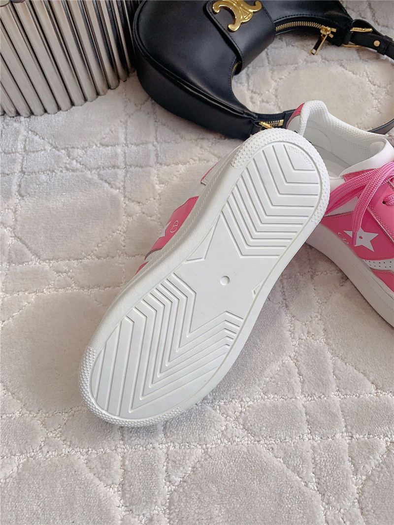 D10r platform green sneakers pink