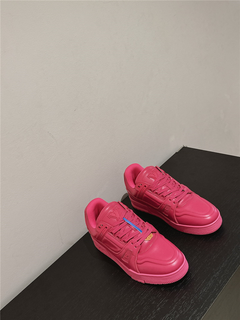 l0vis Vvtt0n lv trainer women¡¯s pink sneakers