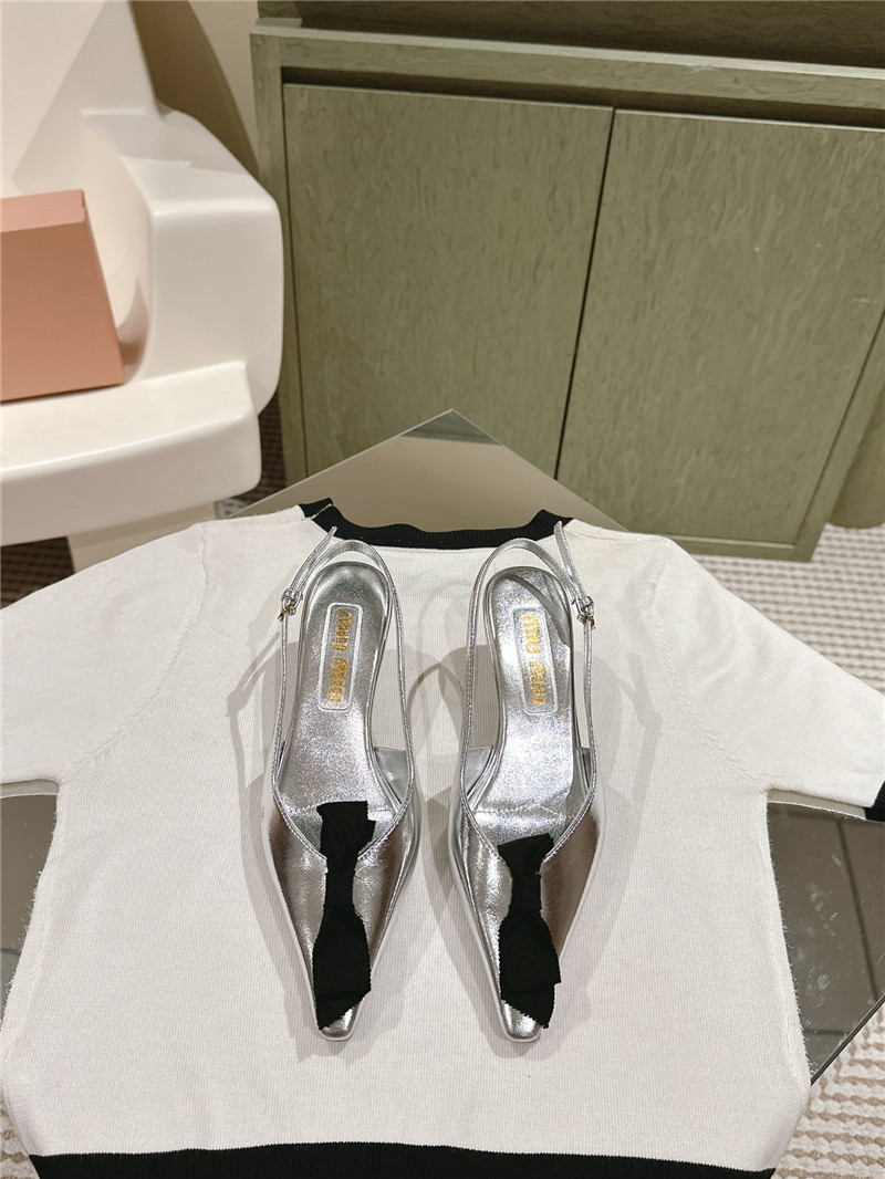 m1um1u new hollow sandals Marg*e1a replica shoes