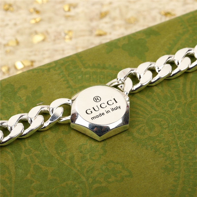 Ch**el vertical stripe enamel double c earrings