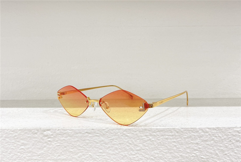 fendi new irregular sunglasses